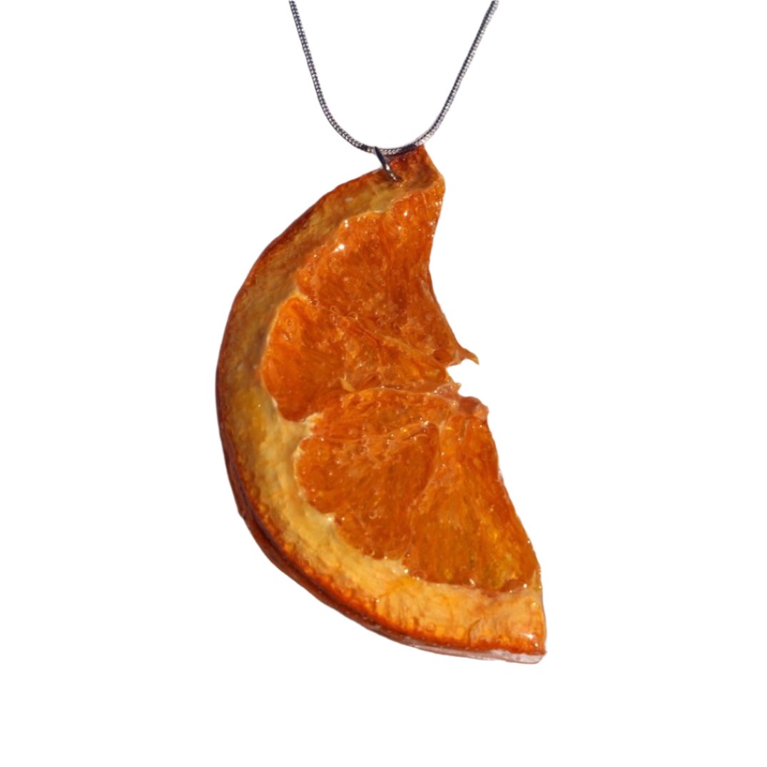 Half Orange Necklace