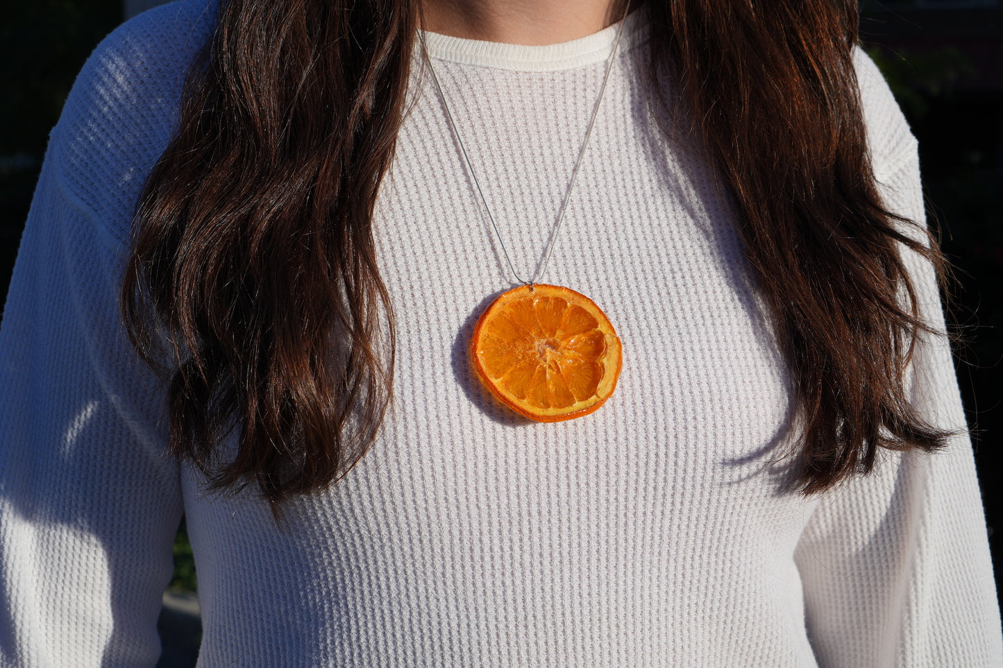 Orange Necklace