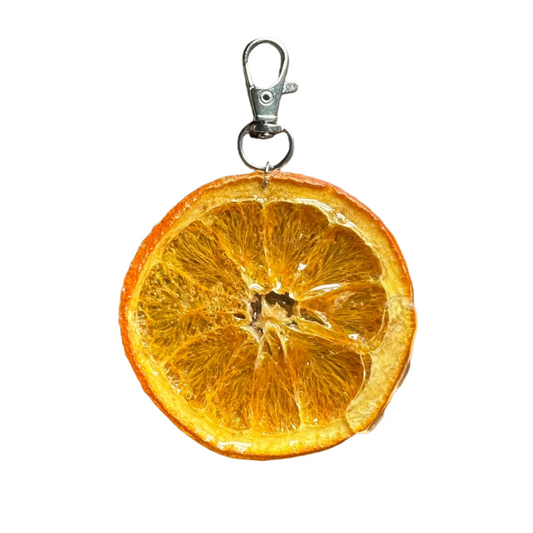 Orange Bag Charm